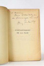 POULAILLE : L'enfantement de la paix - Libro autografato, Prima edizione - Edition-Originale.com
