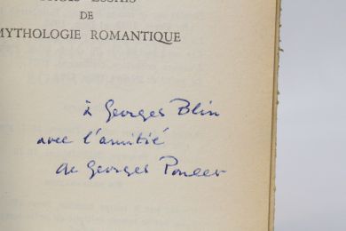 POULET : Trois essais de mythologie romantique - Autographe, Edition Originale - Edition-Originale.com