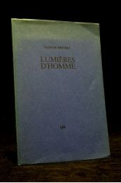 PREVERT : Lumières d'homme - Erste Ausgabe - Edition-Originale.com