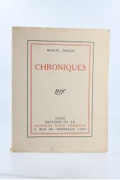 PROUST : Chroniques - Erste Ausgabe - Edition-Originale.com