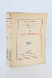PROUST : Le Temps retrouvé, Tomes 1 & 2 - Edition Originale - Edition-Originale.com