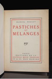 PROUST : Pastiches et mélanges - Prima edizione - Edition-Originale.com