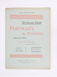 PROUST : Portraits de Peintres. Pièces pour Piano d'après les poésies de Marcel Proust - First edition - Edition-Originale.com