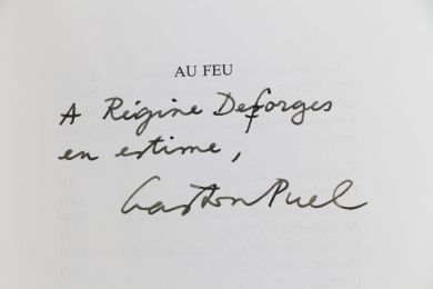 PUEL : Au feu - Signed book, First edition - Edition-Originale.com