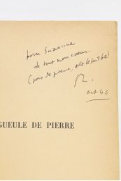 QUENEAU : Gueule de pierre - Signiert, Erste Ausgabe - Edition-Originale.com