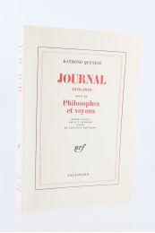QUENEAU : Journal 1939-1940 suivi de Philosophes et voyous - Prima edizione - Edition-Originale.com