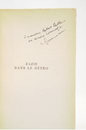 QUENEAU : Zazie dans le métro - Signiert - Edition-Originale.com