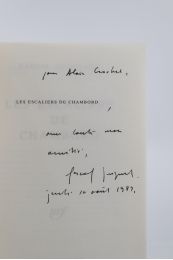 QUIGNARD : Les escaliers de Chambord - Signed book, First edition - Edition-Originale.com