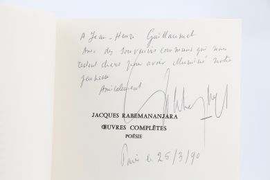 RABEMANANJARA : Oeuvres complètes - Poésie - Libro autografato, Prima edizione - Edition-Originale.com