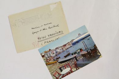 RAFOLS-CASAMADA : Carte postale adressée depuis Cadaquès à ses amis Georges et Alice Raillard - Autographe, Edition Originale - Edition-Originale.com