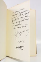 RAFOLS-CASAMADA : Signe d'aire. Obra poetica 1968-1976. Dibuixos de l'autor - Signed book, First edition - Edition-Originale.com