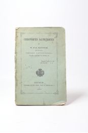 RATOUIS : Chroniques saumuroises - Erste Ausgabe - Edition-Originale.com