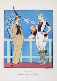 REDFERN : Rugby - Costume tailleur de Redfern (pl.39, La Gazette du Bon ton, 1914 n°4) - Prima edizione - Edition-Originale.com