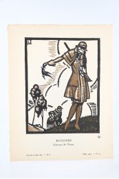 Remords. Costume de chasse (pl.41, La Gazette du Bon ton, 1920 n°6) - First edition - Edition-Originale.com