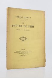 RENAN : Le Prêtre de Nemi - Edition-Originale.com