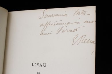 RENAN : L'eau de jouvence - Autographe, Edition Originale - Edition-Originale.com