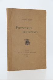 RETTE : Promenades subversives - First edition - Edition-Originale.com