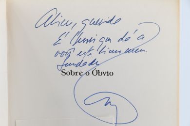 RIBEIRO : Sobre o obvio - Signiert, Erste Ausgabe - Edition-Originale.com