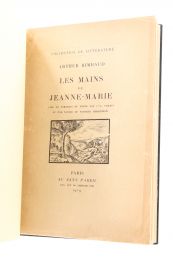 RIMBAUD : Les mains de Jeanne-Marie - Prima edizione - Edition-Originale.com