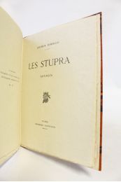 RIMBAUD : Les stupra - Erste Ausgabe - Edition-Originale.com
