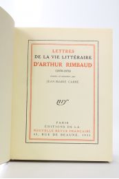 RIMBAUD : Lettres de la vie littéraire (1870-1875) - Prima edizione - Edition-Originale.com