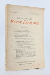 RIMBAUD : Trois lettres inédites - In La Nrf N°46 de la 4ème année - Prima edizione - Edition-Originale.com