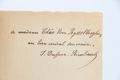 RIMBAUD : Dans les remous de la bataille. Charleroi et la Marne - Reims - Signed book, First edition - Edition-Originale.com