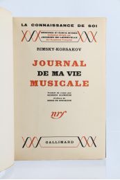 RIMSKI-KORSAKOV : Journal de ma vie musicale - Erste Ausgabe - Edition-Originale.com