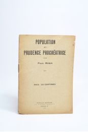 ROBIN : Population et prudence procréatrice - Edition-Originale.com