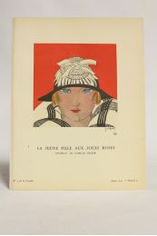 ROGER : La Jeune Fille aux joues roses. Chapeau, de Camille Roger (pl.35, La Gazette du Bon ton, 1921 n°5) - Edition Originale - Edition-Originale.com