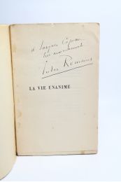 ROMAINS : La vie unanime - Signiert, Erste Ausgabe - Edition-Originale.com