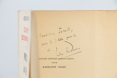 ROMAINS : Les hommes de bonne volonté, tome XV : Prélude à Verdun - Autographe, Edition Originale - Edition-Originale.com