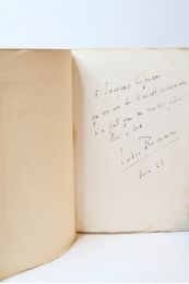 ROMAINS : Lucienne - Autographe, Edition Originale - Edition-Originale.com