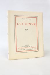 ROMAINS : Lucienne - Edition Originale - Edition-Originale.com