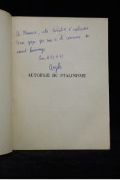 ROSSI : Autopsie du stalinisme, avec le texte intégral du rapport Krouchtchev - Libro autografato, Prima edizione - Edition-Originale.com