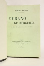 ROSTAND : Cyrano de Bergerac - First edition - Edition-Originale.com