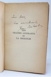 VIAN : Les grands courants de la biologie - Autographe, Edition Originale - Edition-Originale.com