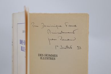 ROUAUD : Des hommes illustres - Libro autografato, Prima edizione - Edition-Originale.com