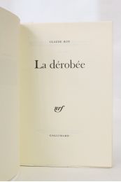 ROY : La dérobée - Erste Ausgabe - Edition-Originale.com