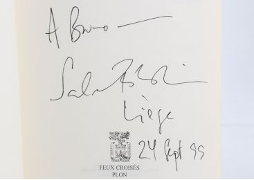 RUSHDIE : La terre sous ses pieds - Autographe, Edition Originale - Edition-Originale.com