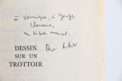 SABATIER : Dessin sur un trottoir - Signed book, First edition - Edition-Originale.com