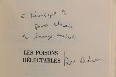 SABATIER : Les poisons délectables - Autographe, Edition Originale - Edition-Originale.com