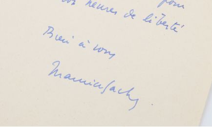 SACHS : Au temps du Boeuf sur le toit - Autographe, Edition Originale - Edition-Originale.com