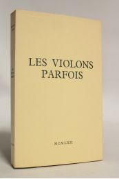 SAGAN : Les violons parfois - First edition - Edition-Originale.com