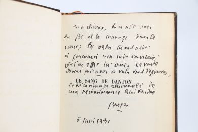 SAINT-GEORGES DE BOUHELIER : Le sang de Danton  - Autographe, Edition Originale - Edition-Originale.com