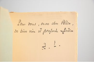 SAINT-JOHN PERSE : Chronique - Autographe, Edition Originale - Edition-Originale.com
