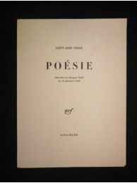 SAINT-JOHN PERSE : Poésie - Edition Originale - Edition-Originale.com