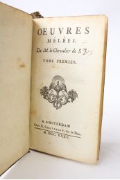 SAINT JORY : Oeuvres mêlées de M. le Chevalier de S. J - Erste Ausgabe - Edition-Originale.com