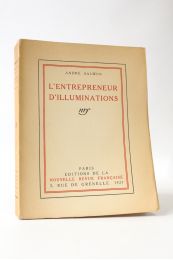 SALMON : L'entrepreneur d'illuminations - Erste Ausgabe - Edition-Originale.com