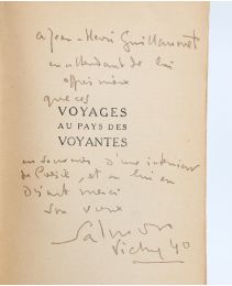 SALMON : Voyages au pays des voyantes - Libro autografato, Prima edizione - Edition-Originale.com